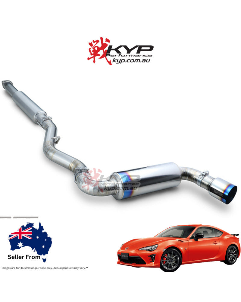 RSE FULL TITANIUM MUFFLER EXHAUST KIT TYPE-80 VER2 FOR TOYOTA GR86 ZN8 ZN6 SUBARU BRZ ZD8 ZC6 RB6090-SB05A
