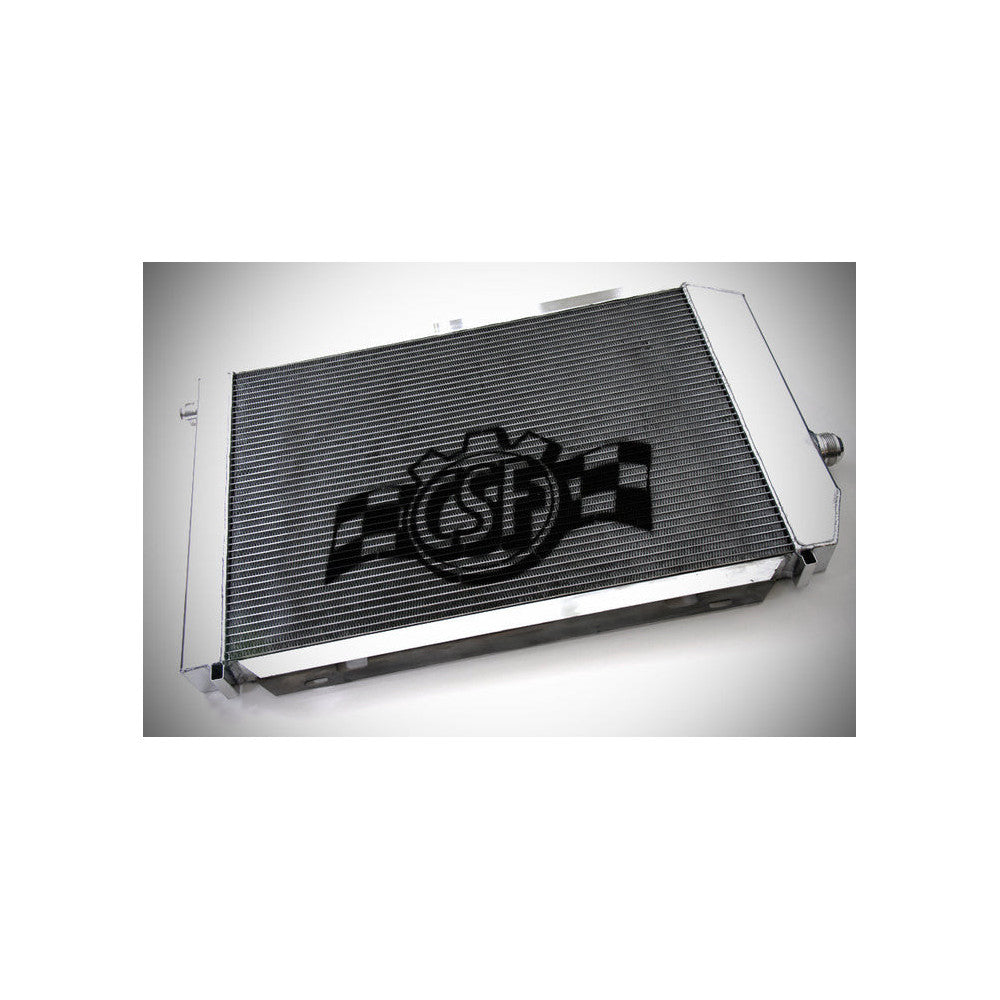 CSF Racing Triple Pass Aluminium Radiator - Universal Dual Core w/ AN ...