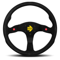 MOMO MOD.80 Black Suede Steering Wheel 350mm - VR8035SUNEW