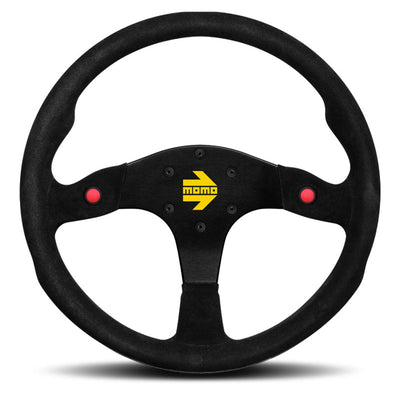 MOMO MOD.80 Black Suede Steering Wheel 350mm - VR8035SUNEW
