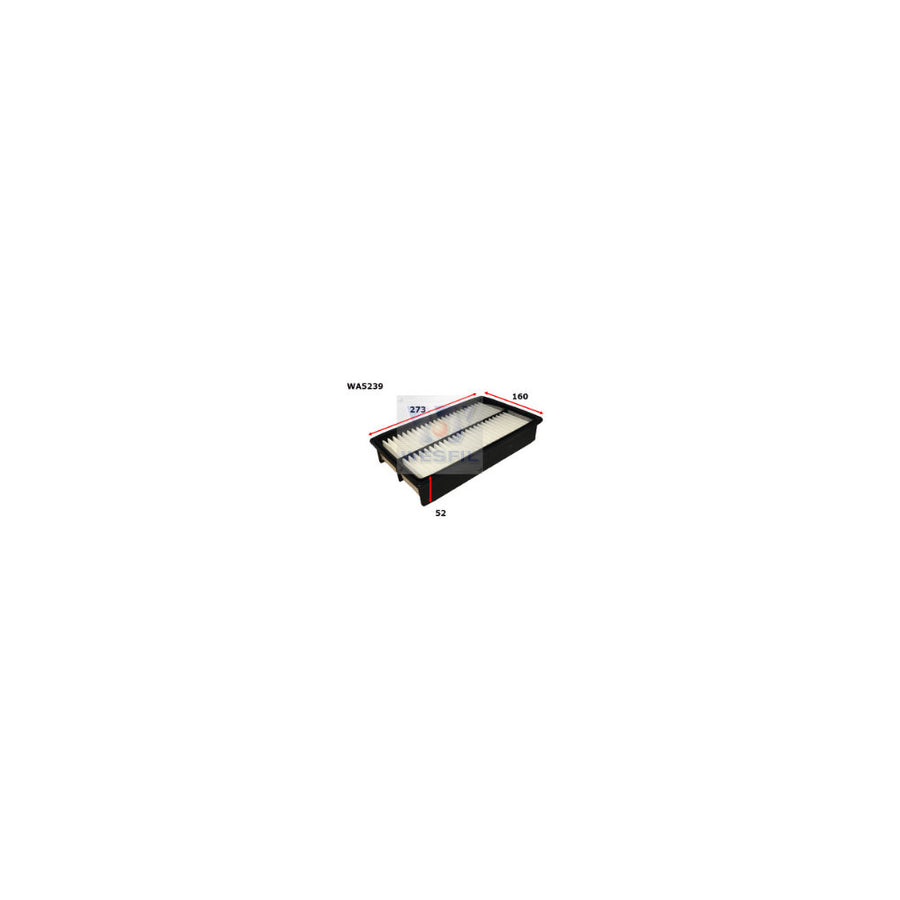Wesfil AIR FILTER A1800 MAZDA - WA5239