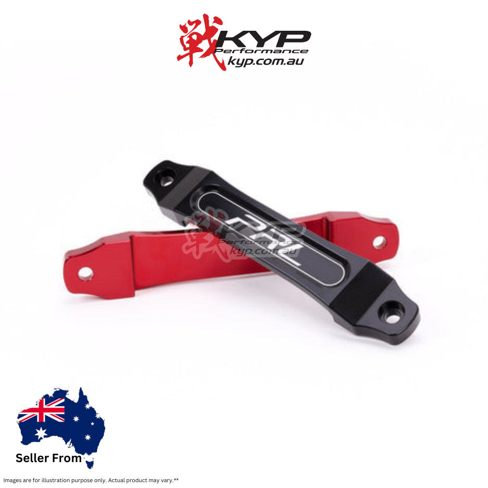 PRL Motorsports V3 Billet Battery Tie Down Size H5 Red