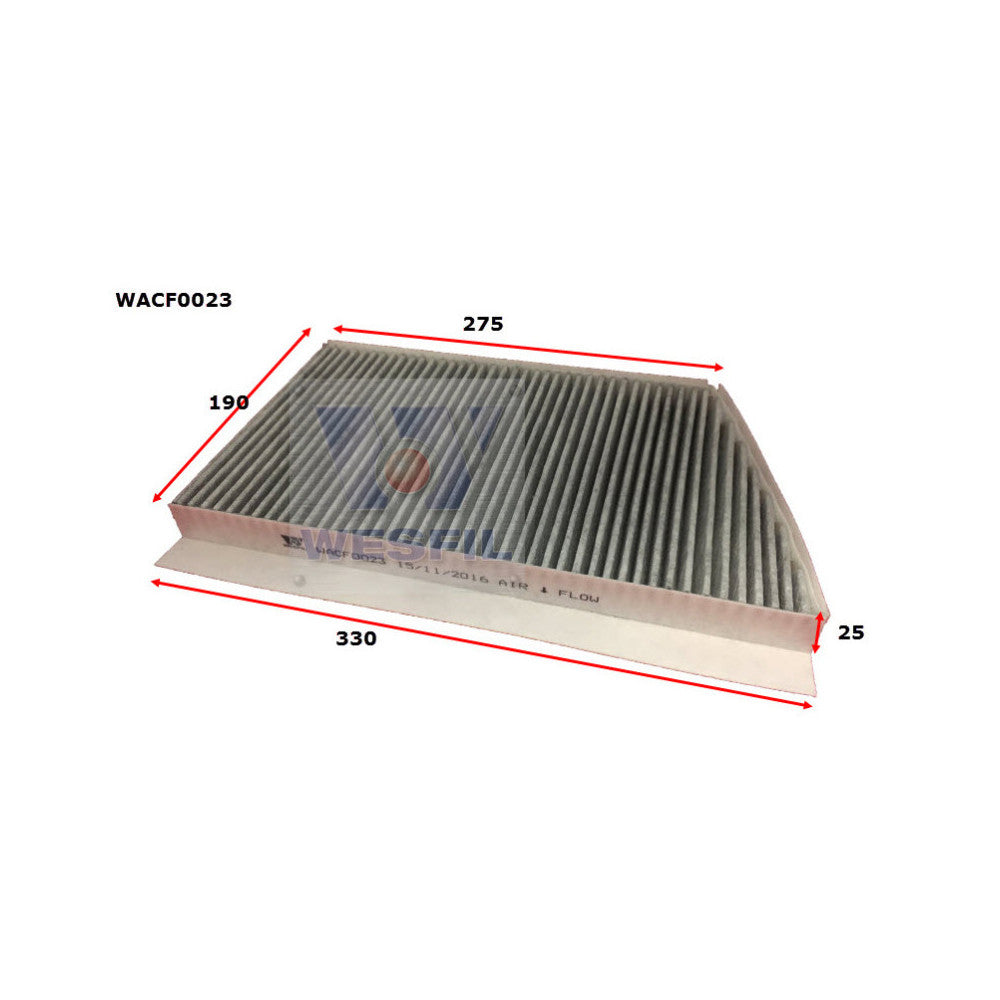 Wesfil CABIN FILTER RCA153P MERCEDESWACF0023
