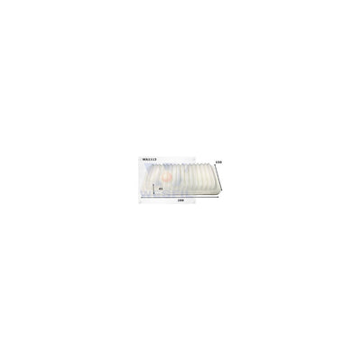 Wesfil WA1113 - AIR FILTER A1481 TOYOTA - WA1113