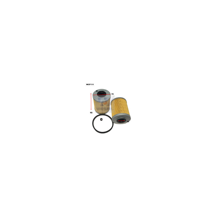 Wesfil DIESEL FUEL FILTER R2628P VOLVO/RENAULT/PEUGEOT/SUZUKI - WCF111