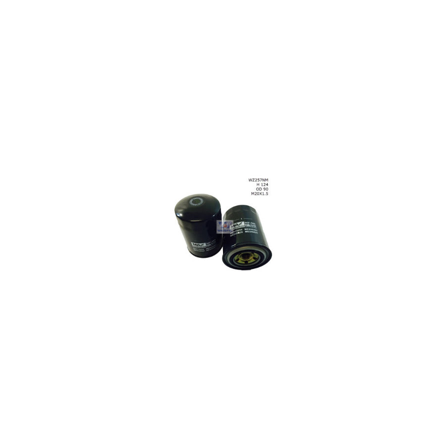 Wesfil DIESEL FUEL FILTER Z257 MITSUBISHI - WZ257NM