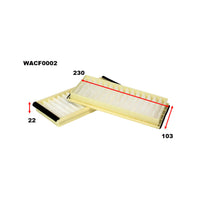 Wesfil CABIN FILTER RCA193P MAZDAWACF0002