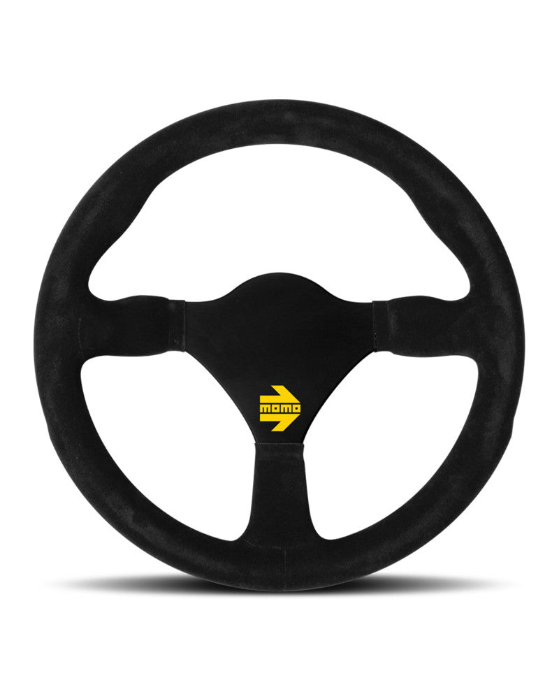 MOMO MOD.26 Black Suede Steering Wheel 280mm - 11150262821L