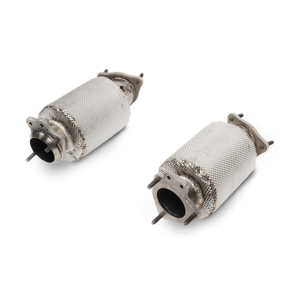 Akrapovic Link Pipe Set w/o Cat (SS) for Chevrolet Corvette Stingray (C8)