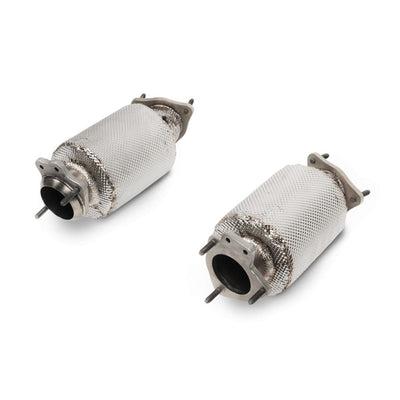 Akrapovic Link Pipe Set w/o Cat (SS) for Chevrolet Corvette Stingray (C8)