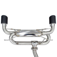 Invidia R400 70mm Cat Back Exhaust - Rolled Polished Stainless Tips Subaru BRZ & Toyota 86 12-21, 22+