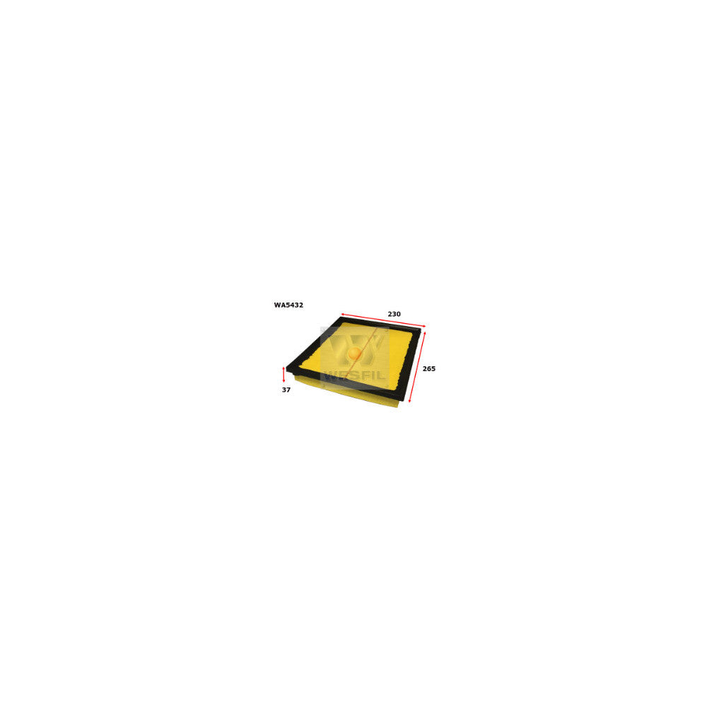 Wesfil AIR FILTER A1898 LEXUS - WA5432
