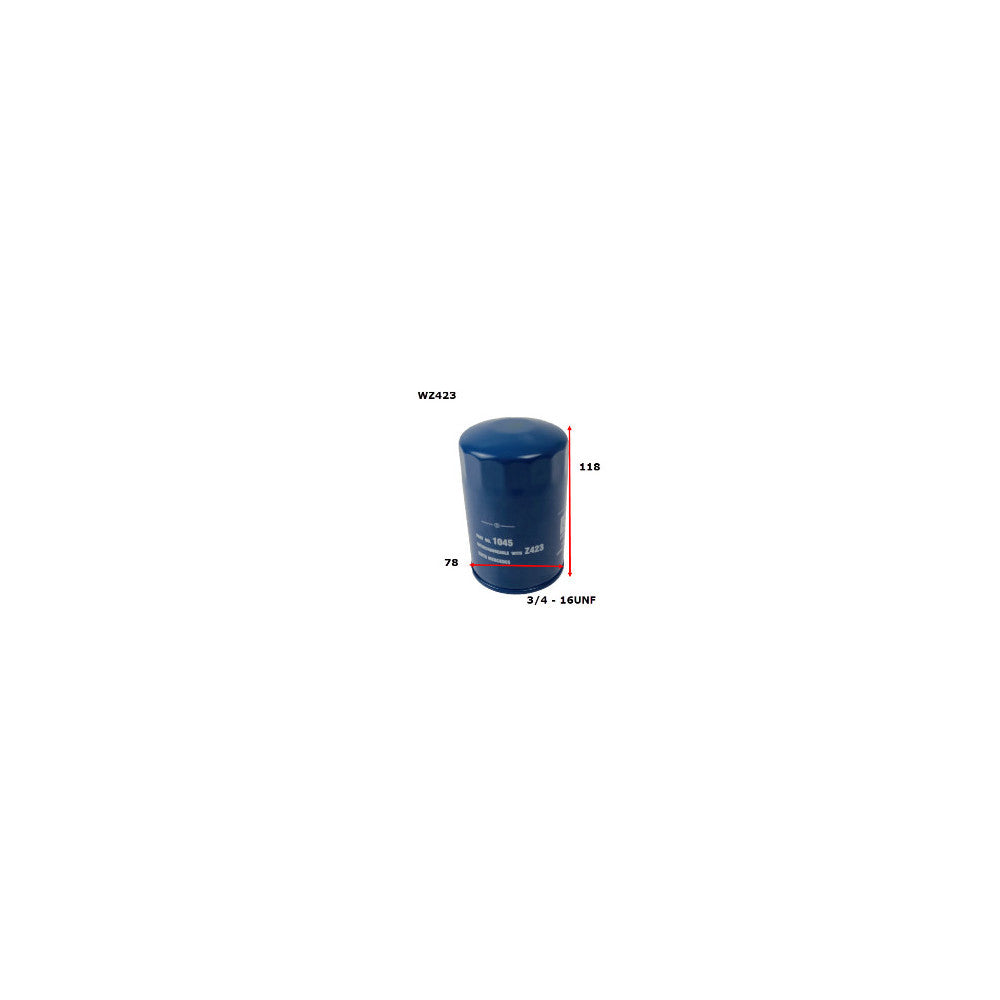 Wesfil OIL FILTER Z423 MERCEDES - WZ423