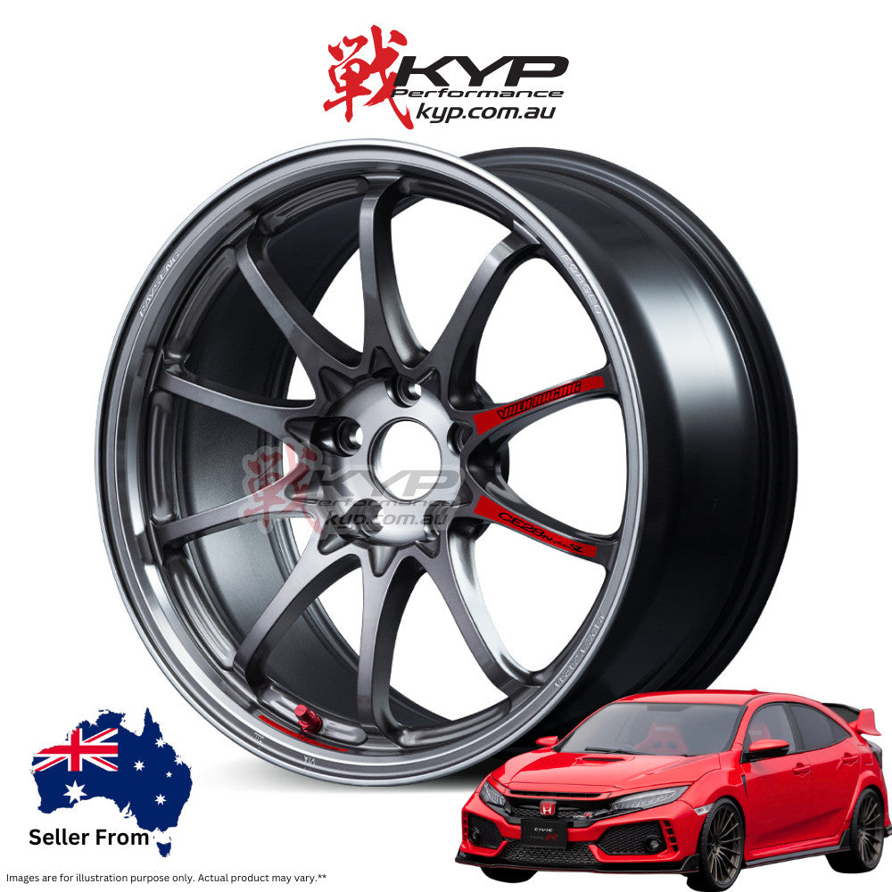RAYS VOLK RACING CE28N-PLUS SL 18X9.5J +37 5X120 PRESSED GRAPHITE (PG) X4 - 02188953721PG