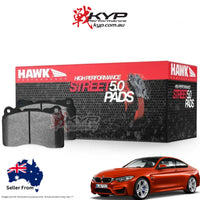 Hawk Performance HPS 5.0 Rear Brake Pads - BMW F-Series M2/M3/M4 (non-Ceramic) - HB766B.624