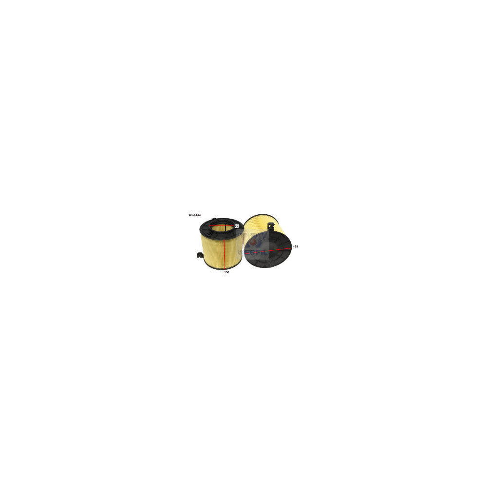 Wesfil AIR FILTER A2002 AUDI - WA5443
