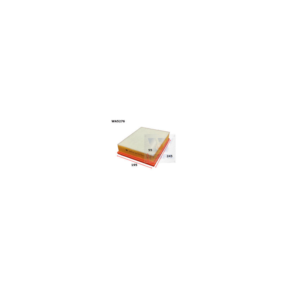 Wesfil AIR FILTER RENAULT - WA5276