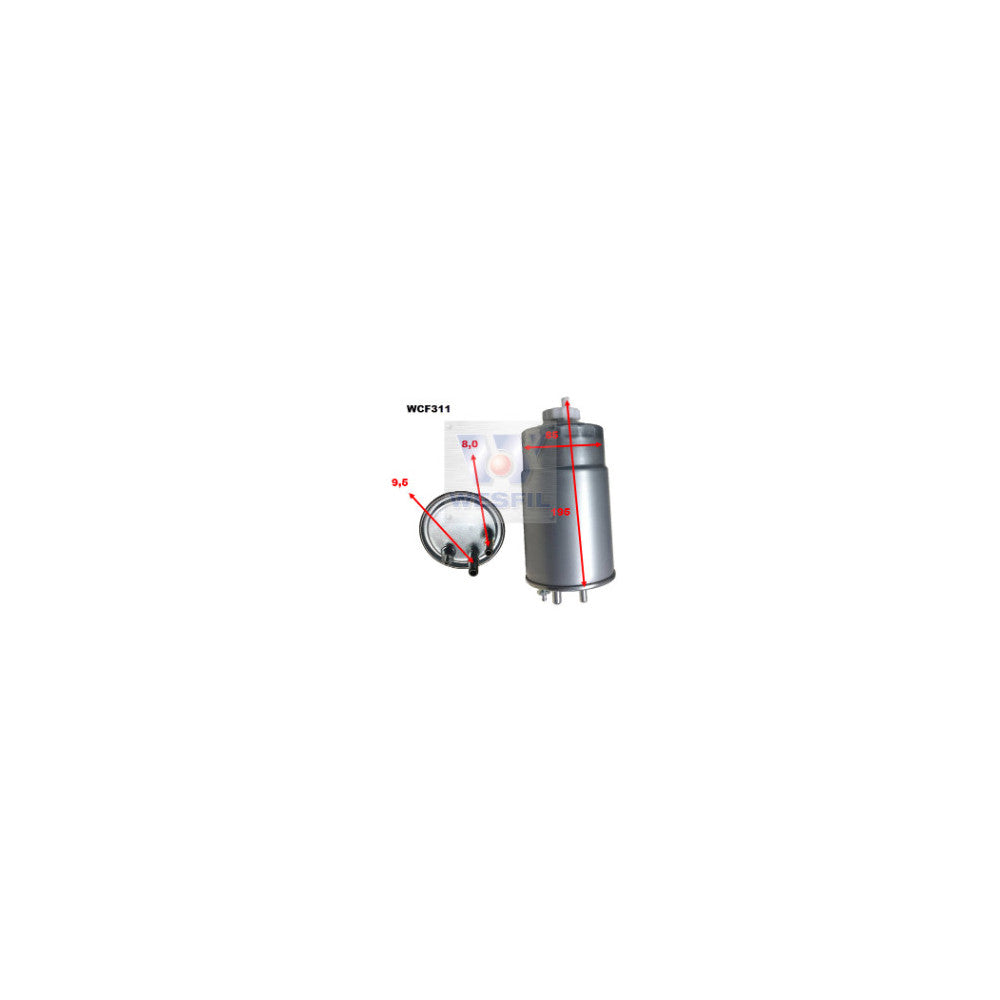 Wesfil DIESEL FUEL FILTER FIAT - WCF311