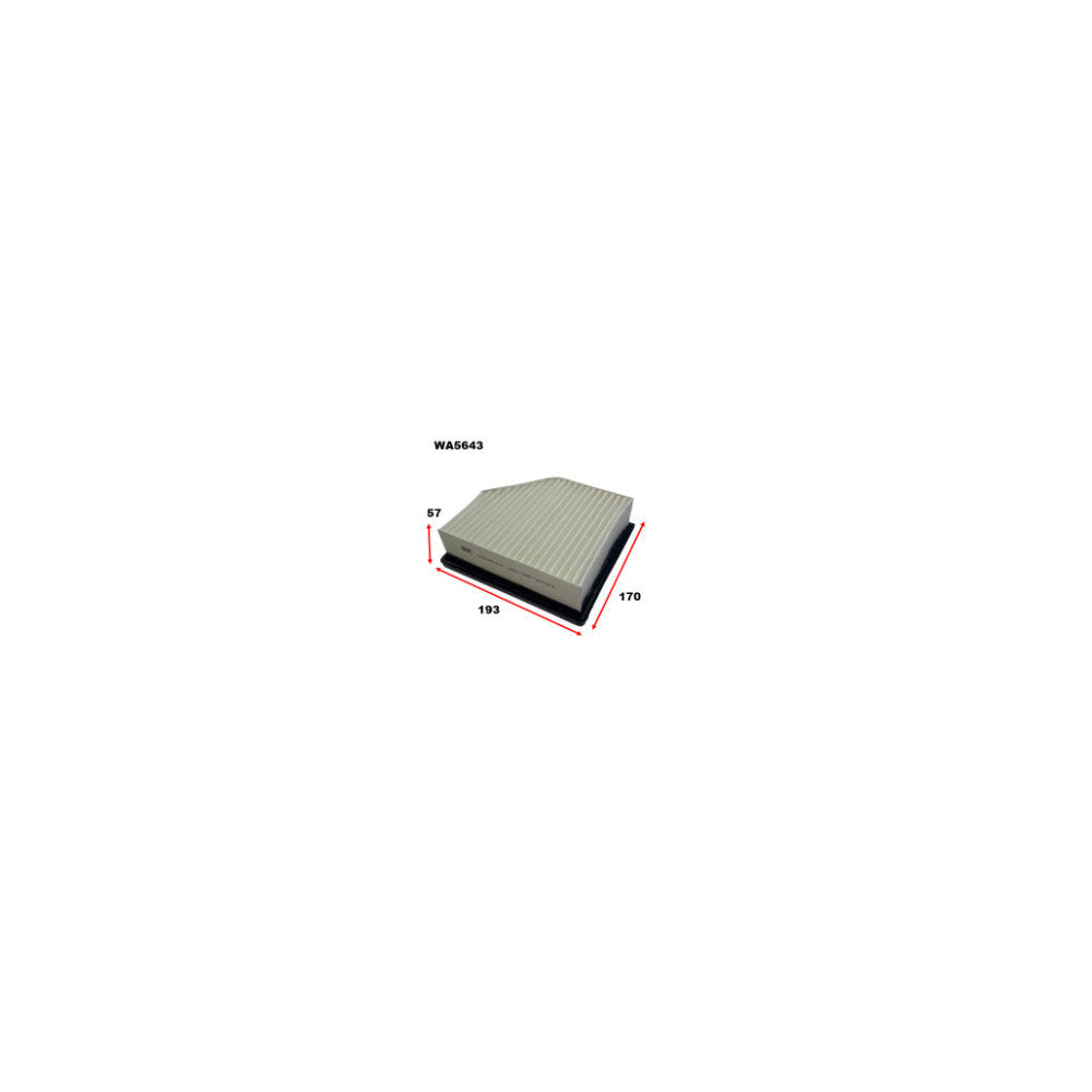 Wesfil AIR FILTER MITSUBISHI/NISSAN - WA5643