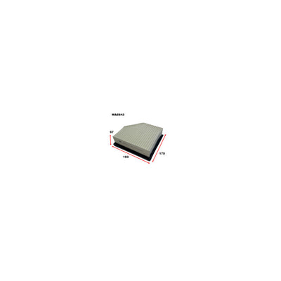 Wesfil AIR FILTER MITSUBISHI/NISSAN - WA5643