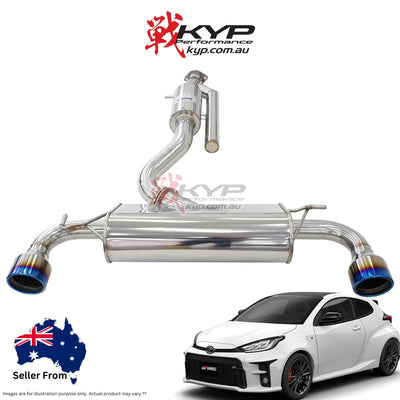 Invidia Q300 Cat Back Exhaust Toyota Yaris GR XPA16R