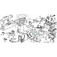 HONDA OEM EK9 TYPE R SHIFT BOOT - 83414-S04-Z50ZA