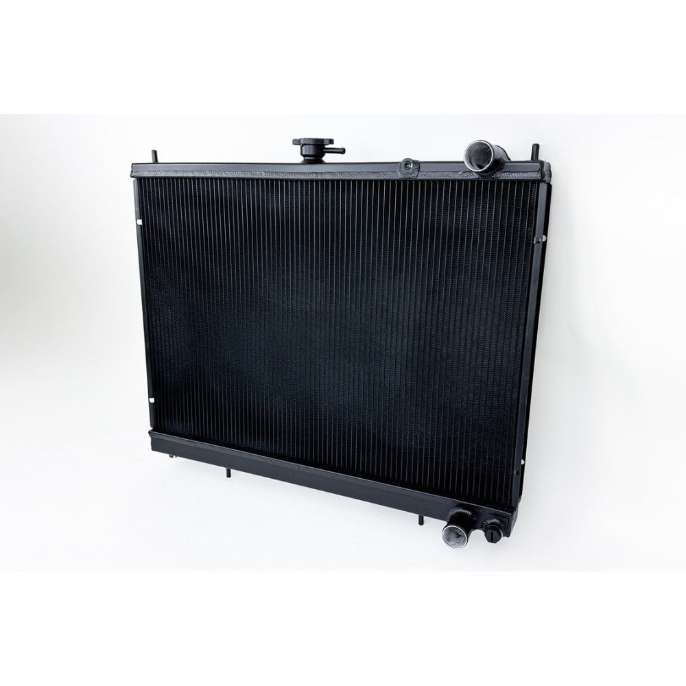 CSF Racing 2-Row 42mm Race Spec Aluminium Radiator - Black for Nissan Skyline R34 GT-T/GT-R (RB25/RB26)