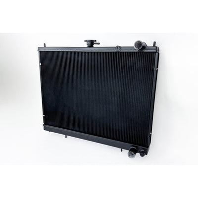 CSF Racing 2-Row 42mm Race Spec Aluminium Radiator - Black for Nissan Skyline R34 GT-T/GT-R (RB25/RB26)