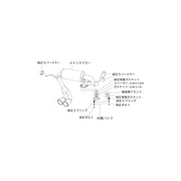HKS Hi-Power SPEC-L II EXHAUST For HONDA S660 JW5 31019-AH105