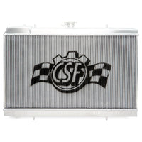 CSF Racing 2-Row 42mm Race Spec Aluminium Radiator - Raw for Nissan Skyline R32 GTS/GT-R (RB20/RB26)