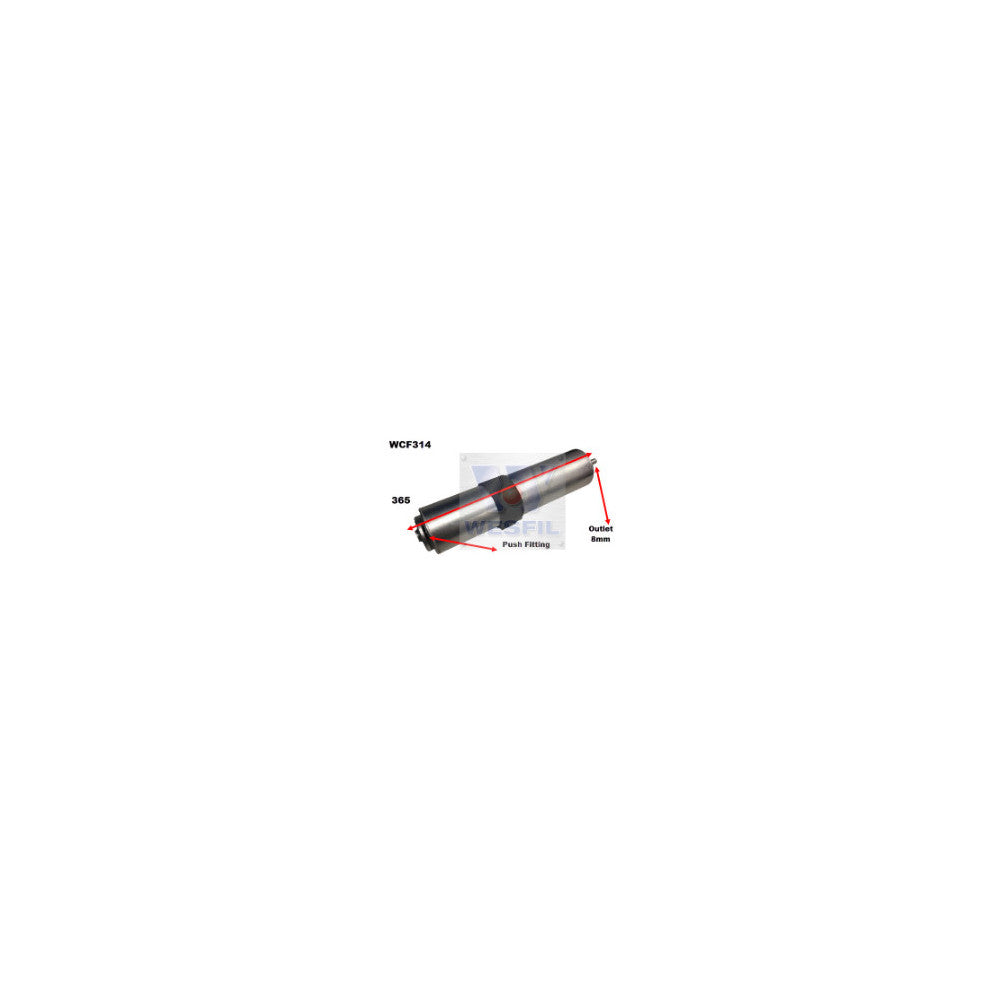 Wesfil DIESEL FUEL FILTER Z947 BMW/MINI - WCF314