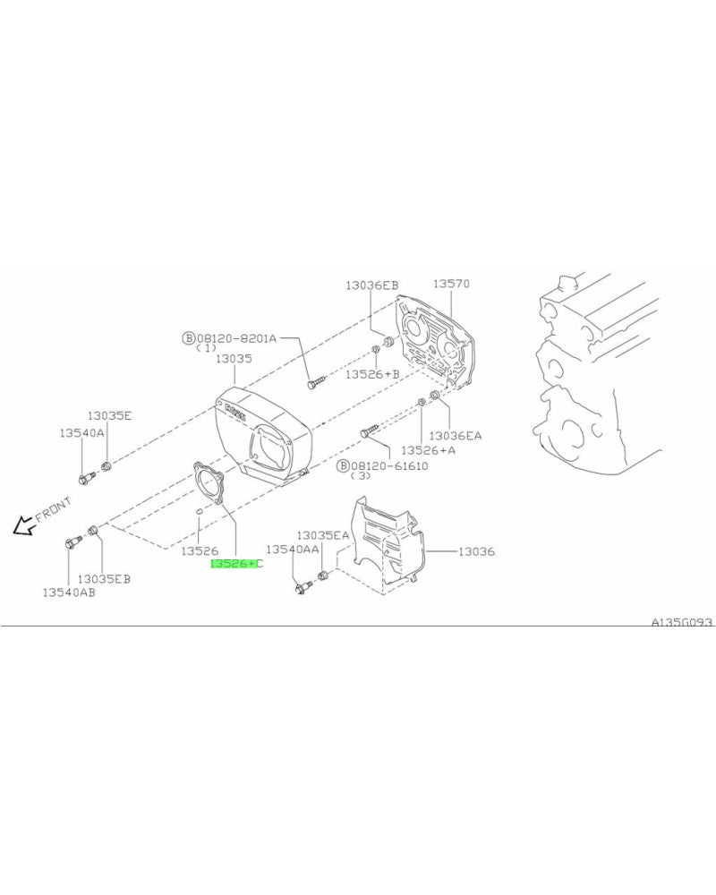 NISSAN OEM GROMMET COLLAR - 13568-05U00