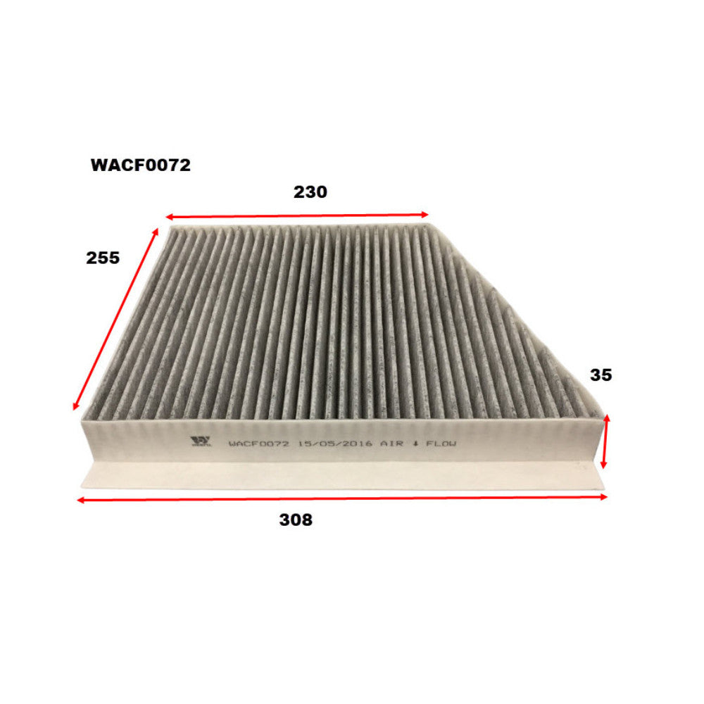 Wesfil CABIN FILTER RCA136C MERCEDESWACF0072