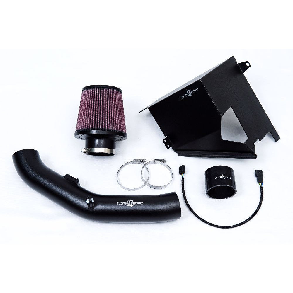 Process West 72mm Cold Air Intake w/K&N Filter for Subaru WRX VA 15-21 - PWCAI08