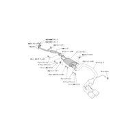 HKS COOL STYLE II EXHAUST For HONDA N-ONE JG1 32024-AH008