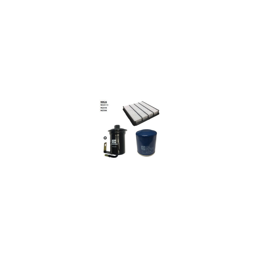 Wesfil FILTER SERVICE KIT TOYOTA LANDCRUISER FILTER SERVICE KIT TOYOTA - WK24
