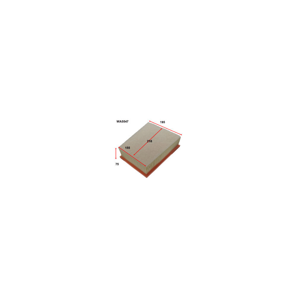Wesfil AIR FILTER RENAULT - WA5547