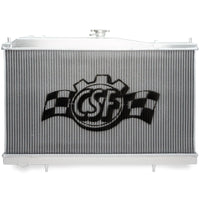 CSF Racing 2-Row 42mm Race Spec Aluminium Radiator - Raw for Nissan Skyline R33 GTS/GT-R (RB25/RB26)
