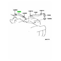 TOYOTA OEM VENTILATION HOSE NO.2 12262-46020