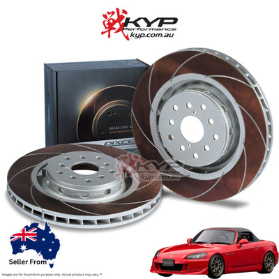 DIXCEL TYPE FC BRAKE DISCS - HONDA S2000 99-03 (FRONT, 300 X 25MM) ROTOR