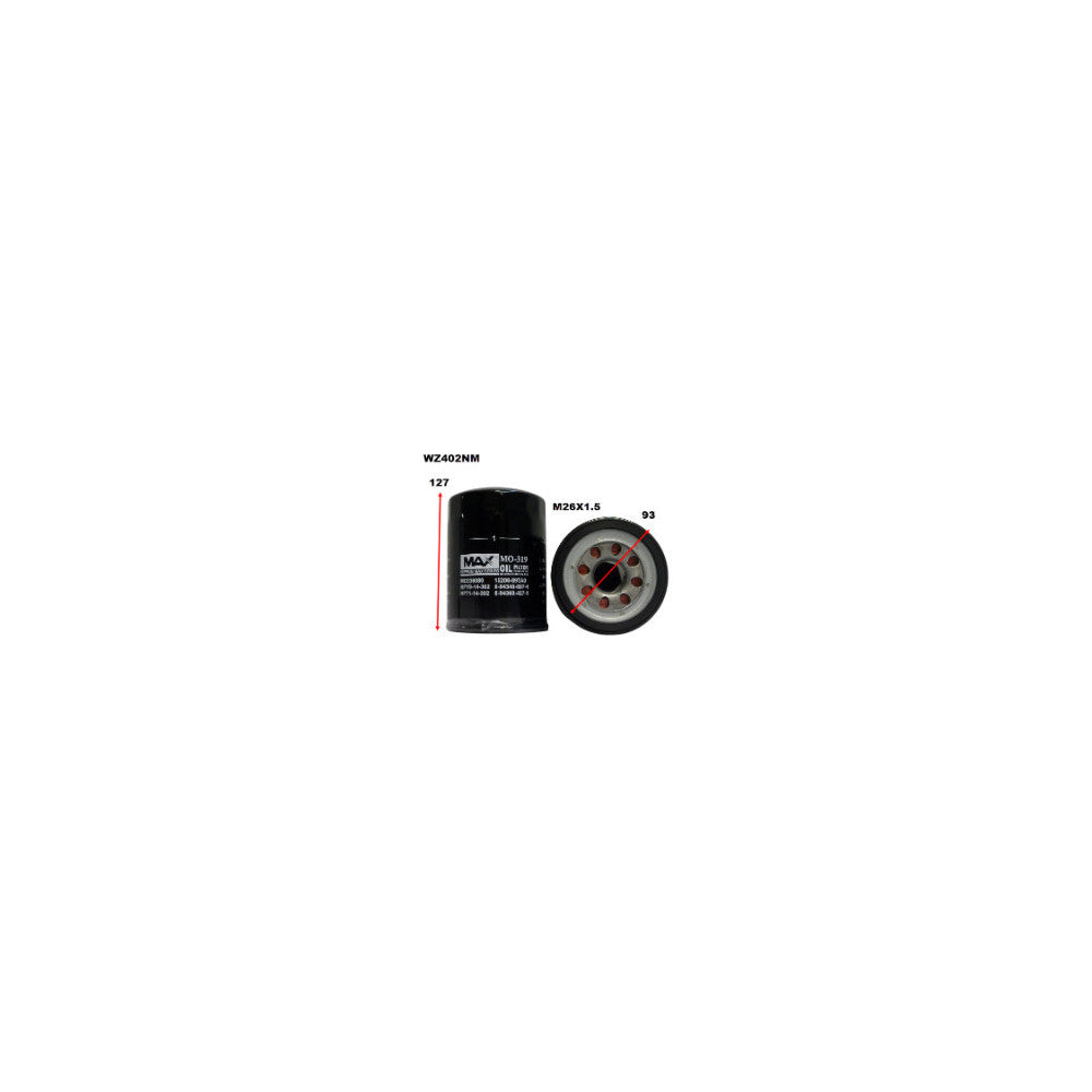 Wesfil OIL FILTER Z402 HOLDEN - WZ402NM