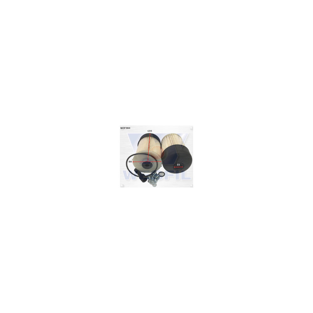 Wesfil WCF304 - DIESEL FUEL FILTER NISSAN/RENAULT - WCF304