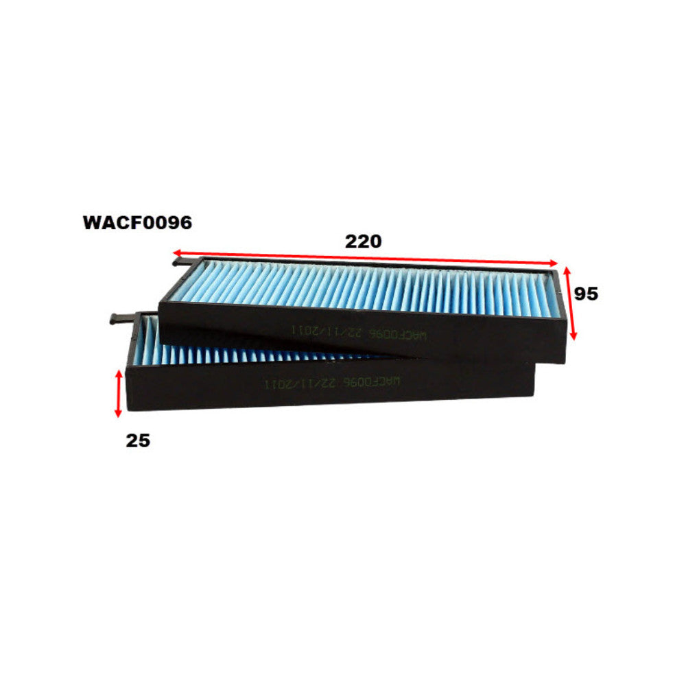 Wesfil CABIN FILTER SSANGYONGWACF0096