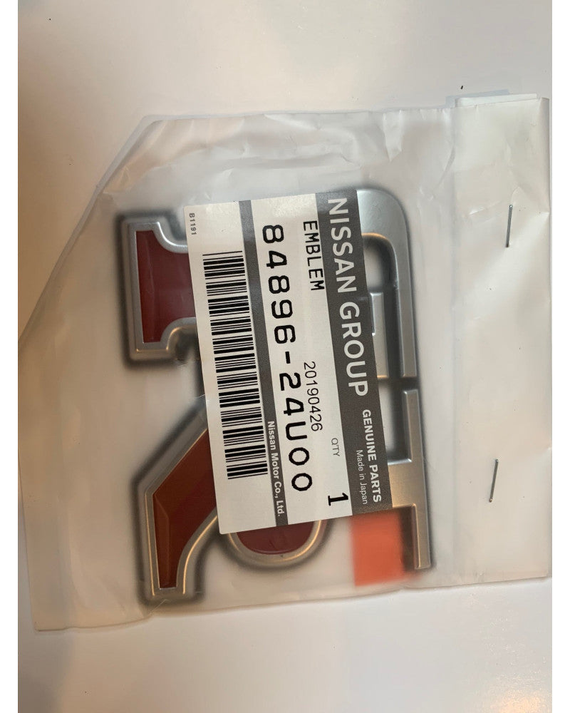 NISSAN OEM GTR TRUNK LID EMBLEM - SKYLINE R33