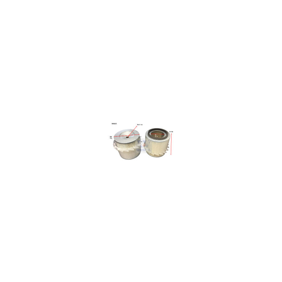 Wesfil AIR FILTER A492/HDA5163 TOYOTA - WA825