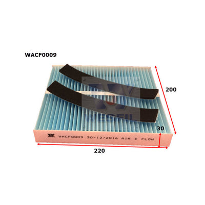 Wesfil WACF0009 - CABIN FILTER RCA113P NISSANWACF0009