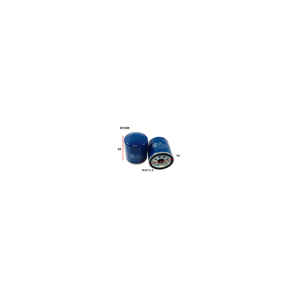 Wesfil OIL FILTER Z663 HOLDEN - WCO68