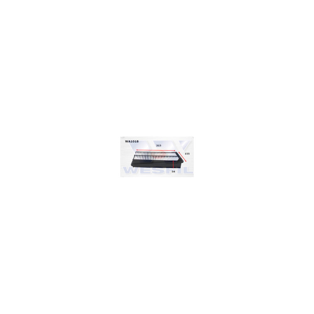 Wesfil AIR FILTER A1400 HONDA - WA1018