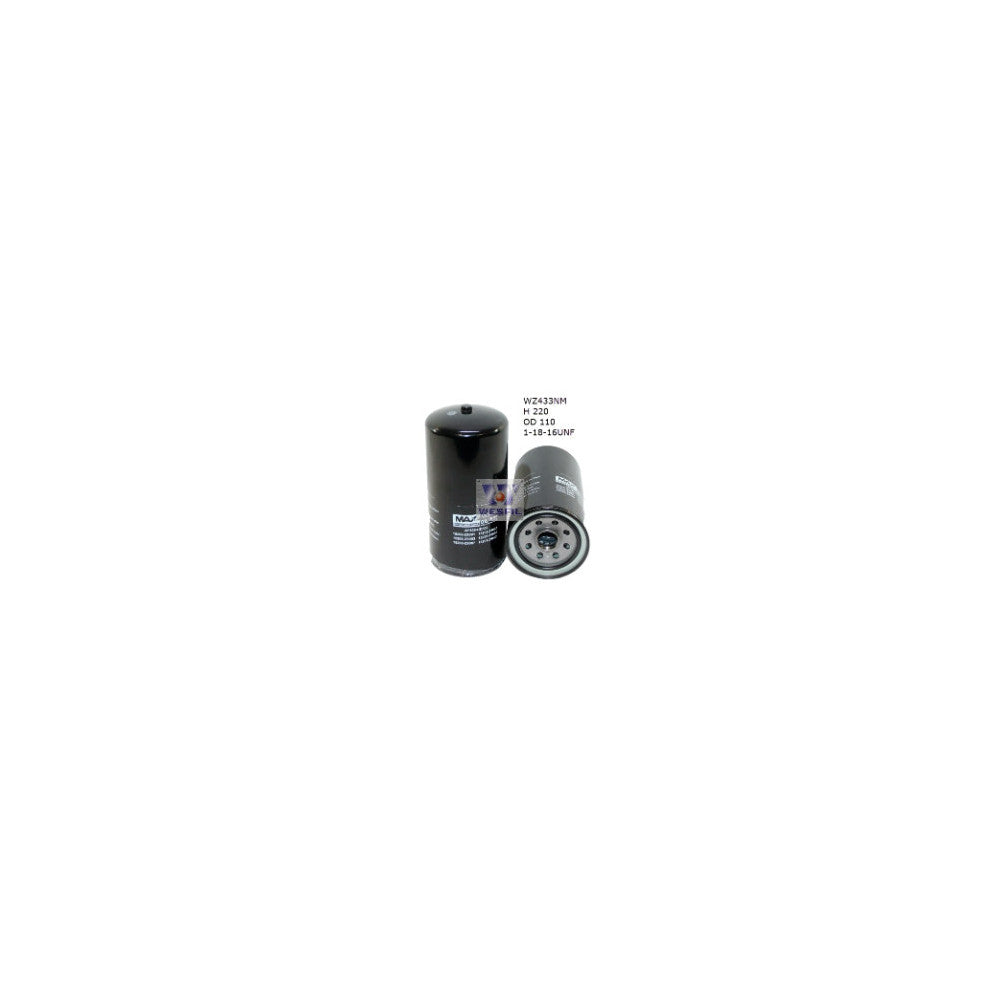 Wesfil OIL FILTER Z433 NISSAN - WZ433NM
