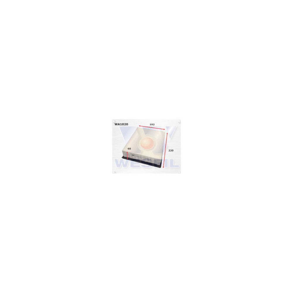 Wesfil AIR FILTER A1411 FORD - WA1020